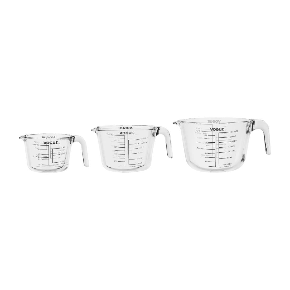 Vogue Glass Measuring Jug - 2000ml • PAS-DP118