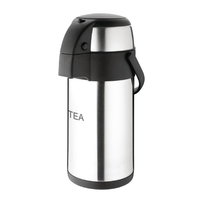 Olympia Pump Action Tea Airpot 3Ltr • PAS-DP127