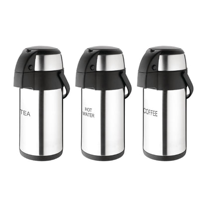 Olympia Pump Action Coffee Airpot 3Ltr • PAS-DP128
