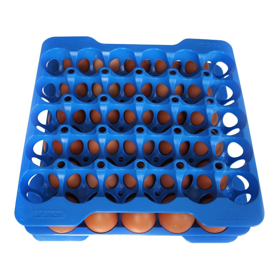 Araven Airtight Container with 4 Egg Trays GN 2/3 200mm • PAS-DP209