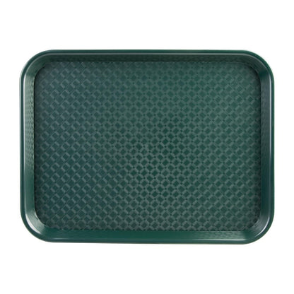 Olympia Kristallon Small Polypropylene Fast Food Tray Green 275x353mm (Colour: Green. 275x353mm) • PAS-DP214