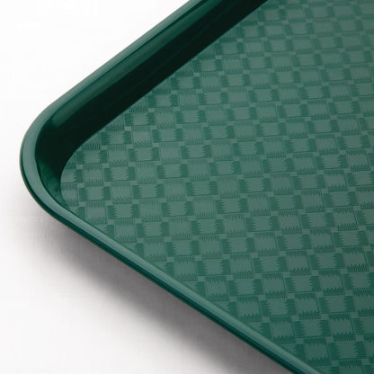 Olympia Kristallon Small Polypropylene Fast Food Tray Green 275x353mm (Colour: Green. 275x353mm) • PAS-DP214