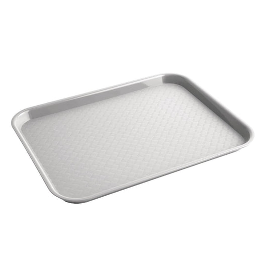 Olympia Kristallon Polypropylene Foodservice Tray 275x353mm Grey (Colour: Grey. 275x353mm) • PAS-DP217