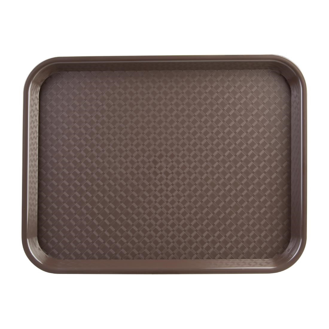 Olympia Kristallon Polypropylene Foodservice Tray 275x353mm Brown (Colour: Brown. 275x353mm) • PAS-DP218