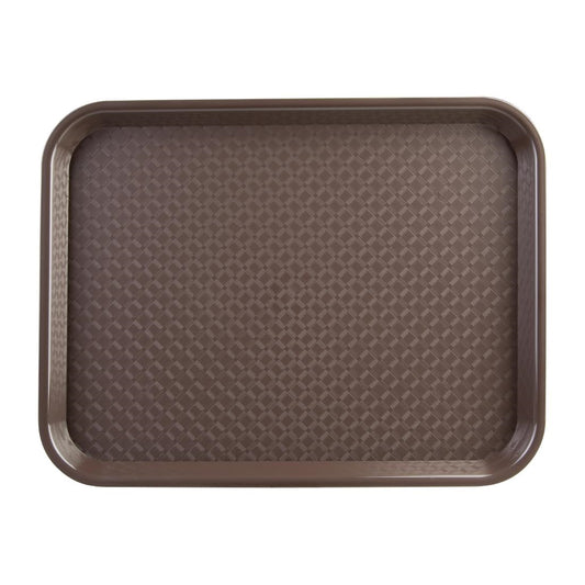 Olympia Kristallon Polypropylene Foodservice Tray 275x353mm Brown (Colour: Brown. 275x353mm) • PAS-DP218