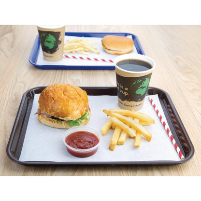 Olympia Kristallon Polypropylene Foodservice Tray 275x353mm Brown (Colour: Brown. 275x353mm) • PAS-DP218