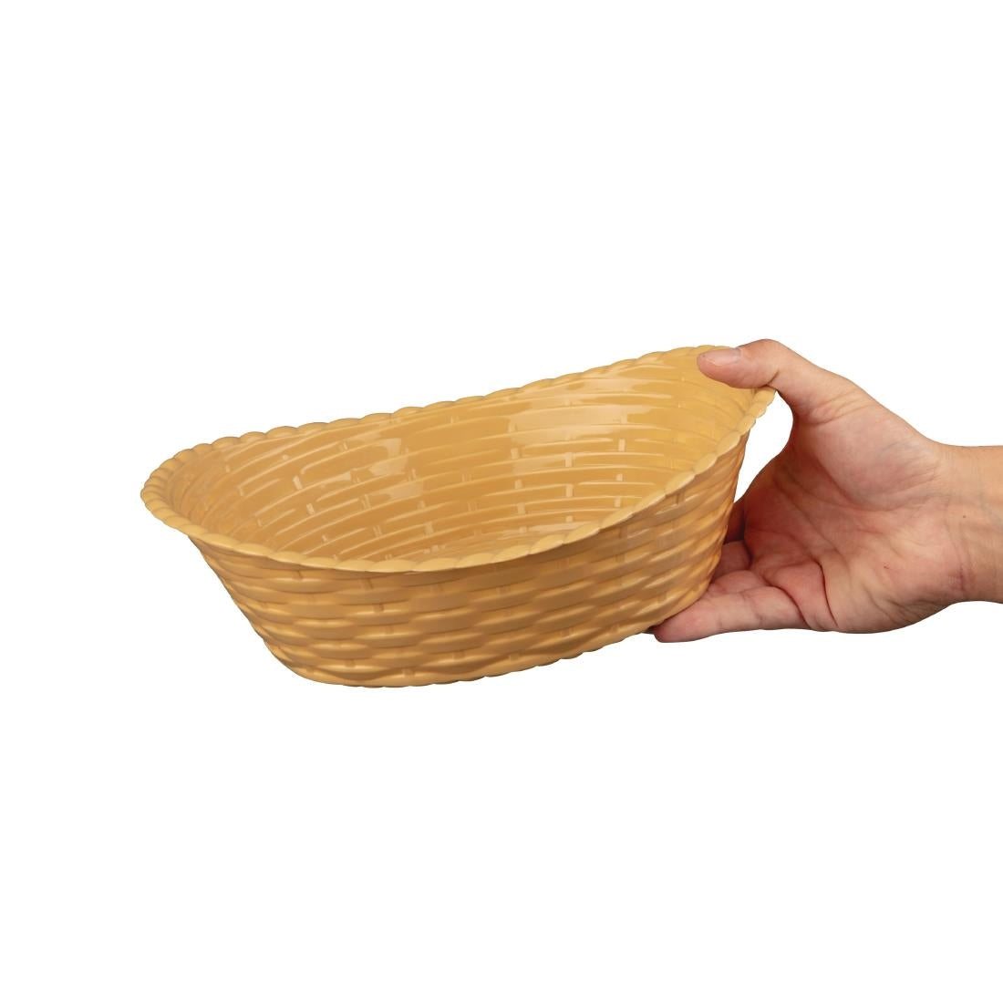 Olympia Kristallon Polypropylene Bar Meal Basket • PAS-DP219