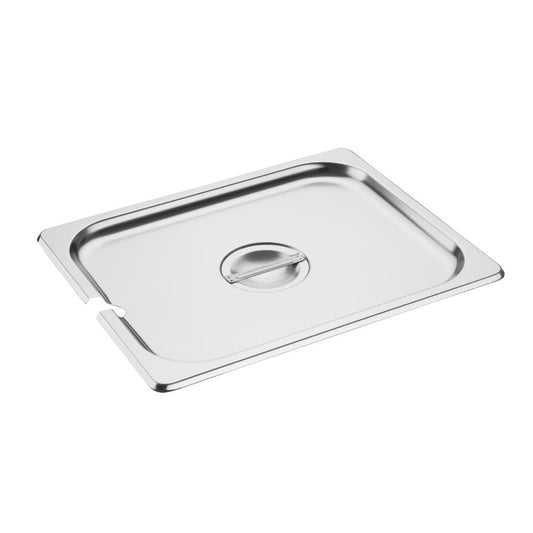 Vogue St/St GN Notched Lid - 1/2 • PAS-DP251