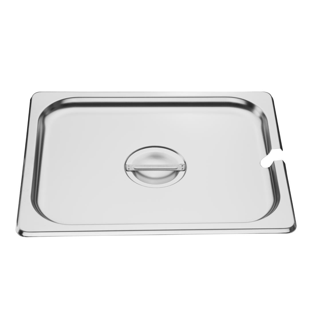 Vogue St/St GN Notched Lid - 1/2 • PAS-DP251
