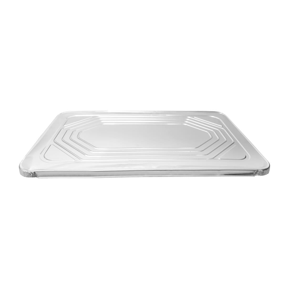 Fiesta Recyclable Foil Lid for 1/1 GN Containers (5 Pack) (Pack Quantity: 5. Suitable for 1/1 GN foil containers) • PAS-DP263