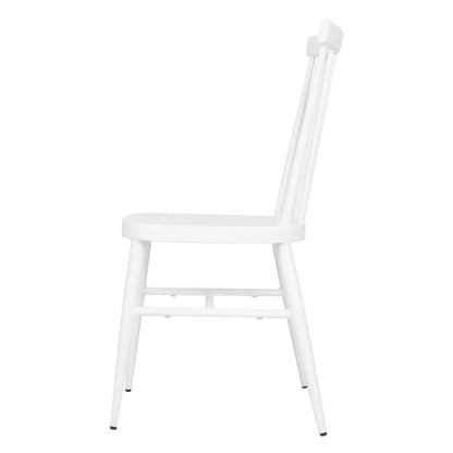 Bolero Windsor Aluminium White Chairs White (4 Pack) (Pack Quantity: 4) • PAS-DP718