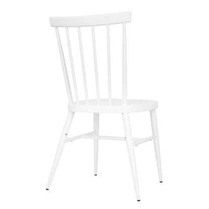 Bolero Windsor Aluminium White Chairs White (4 Pack) (Pack Quantity: 4) • PAS-DP718