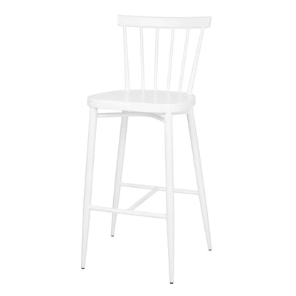 Bolero Windsor Aluminium White High Stools (2 Pack) (Pack Quantity: 2) • PAS-DP719