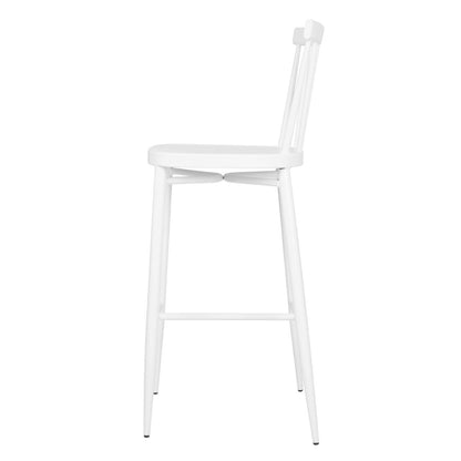 Bolero Windsor Aluminium White High Stools (2 Pack) (Pack Quantity: 2) • PAS-DP719