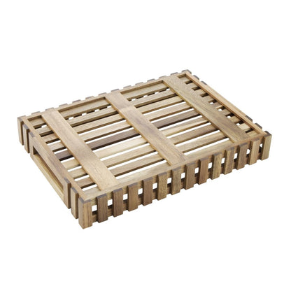 Olympia Acacia Small Storage Box 356x255mm • PAS-DP880