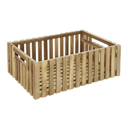 Olympia Acacia Medium Storage Box 356x255mm • PAS-DP882