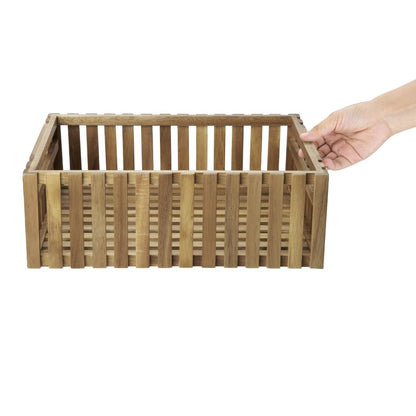 Olympia Acacia Medium Storage Box 356x255mm • PAS-DP882