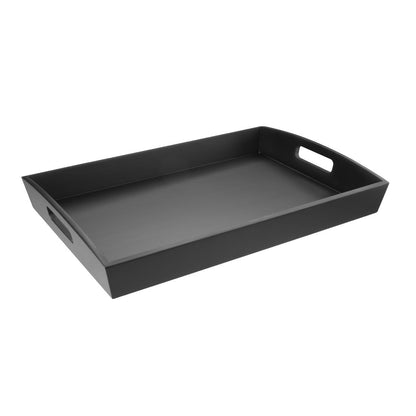 Olympia Bamboo Black Large Serving Tray 510x350mm (510(L)x350(W)x70(D)mm / 20x13.7x2.7") • PAS-DP883