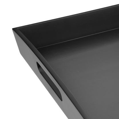 Olympia Bamboo Black Large Serving Tray 510x350mm (510(L)x350(W)x70(D)mm / 20x13.7x2.7") • PAS-DP883