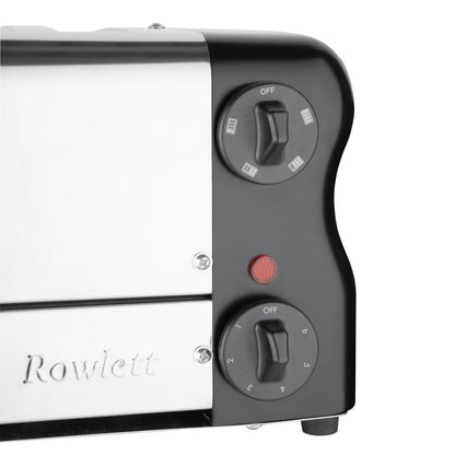 Rowlett Esprit 4 Slot Toaster Jet Black w/2x Additional Elements & Sandwich Cage • PAS-HW913-A