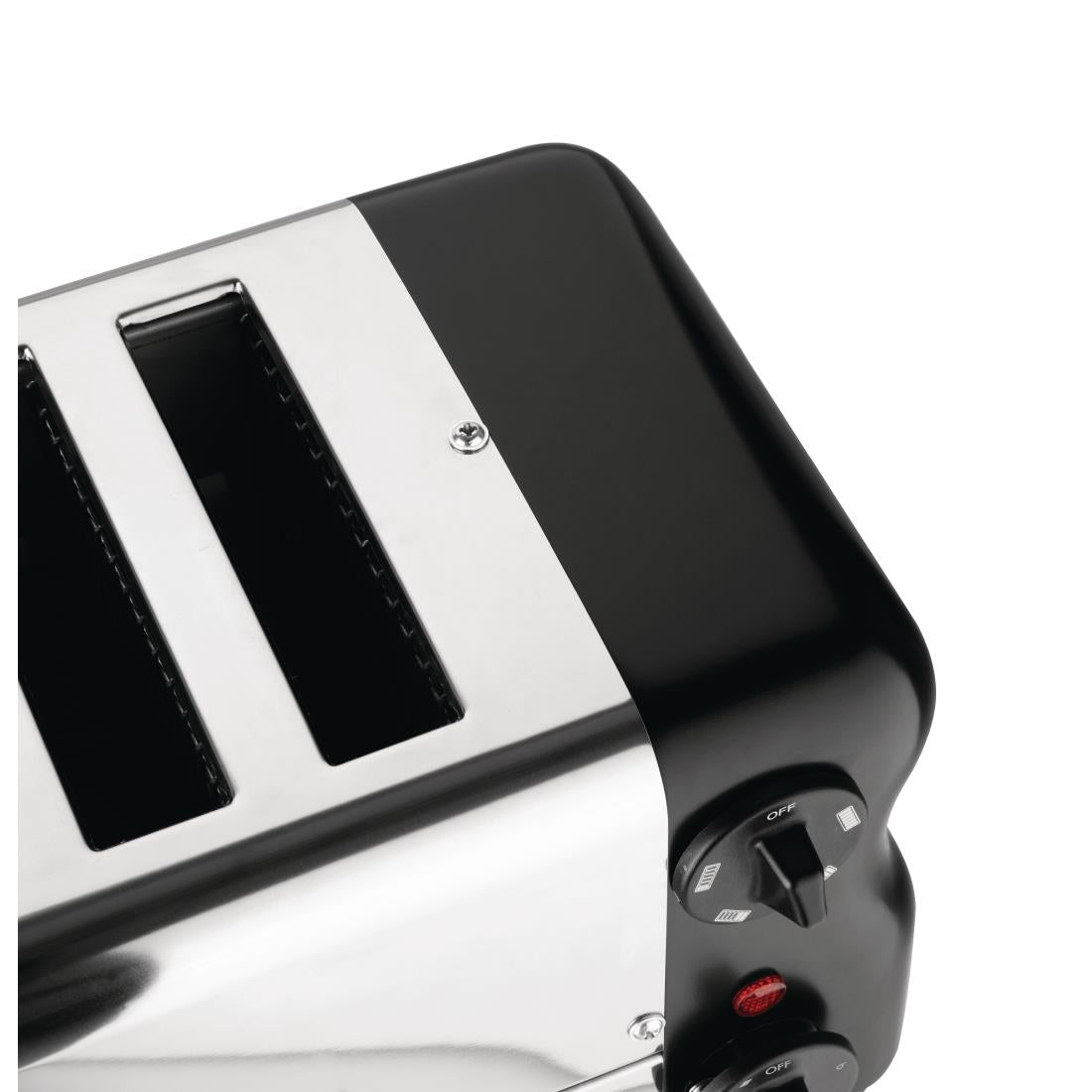 Rowlett Esprit 6 Slot Toaster Jet Black w/2x Additional Elements & Sandwich Cage • PAS-HW917-A