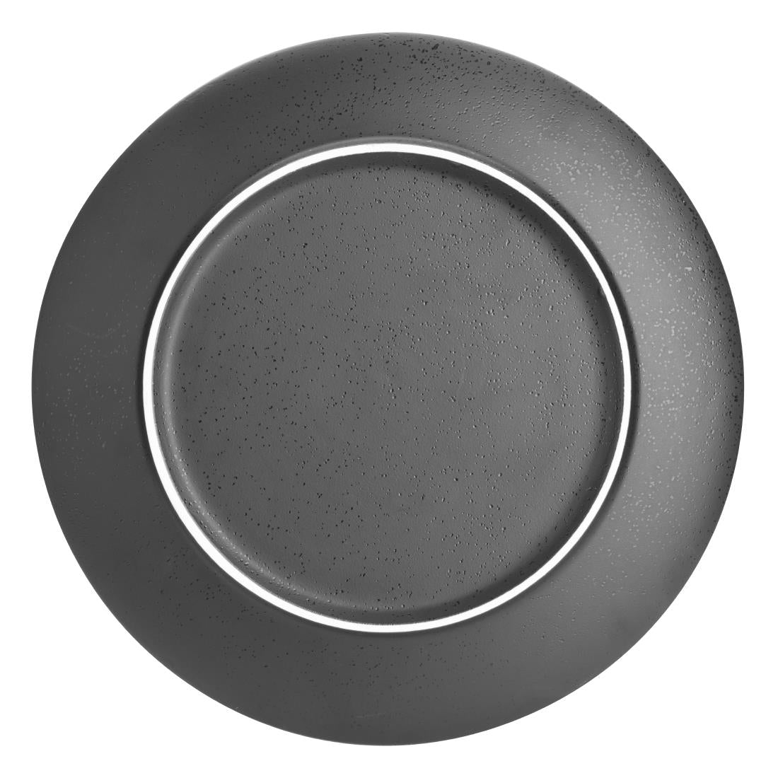 Olympia Fusion Round Coupe Plate - 270mm 10 1/2" (4 Pack) • PAS-DR088