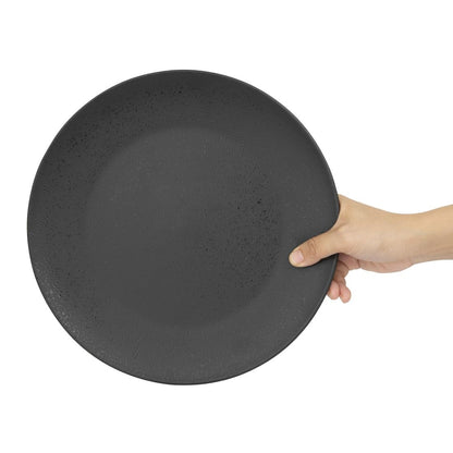 Olympia Fusion Round Coupe Plate - 270mm 10 1/2" (4 Pack) • PAS-DR088