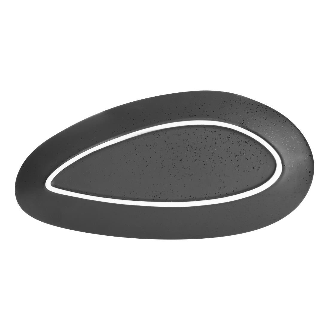 Olympia Fusion Oval Plate - 250x120mm 9 4/5x 4 3/4" (6 Pack) • PAS-DR089