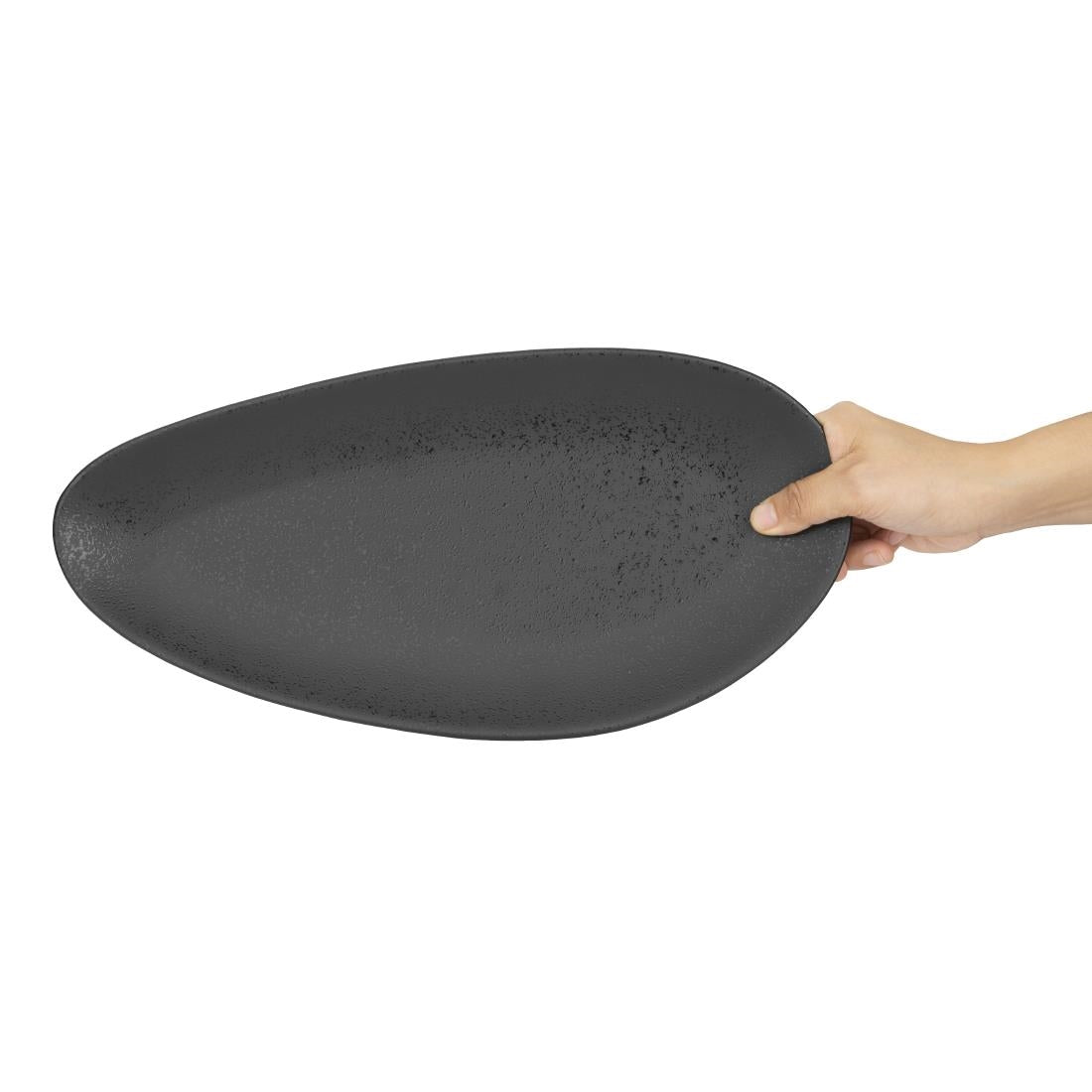 Olympia Fusion Oval Plate - 357x172mm 14x 6 3/4" (4 Pack) • PAS-DR090