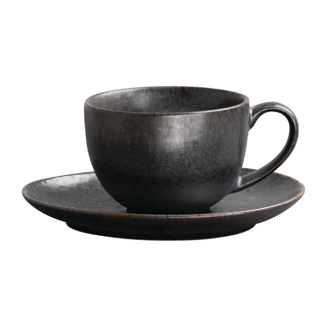 Olympia Fusion Saucer (Fits DR098) - 150x118mm 6 1/4x 5" (6 Pack) • PAS-DR099
