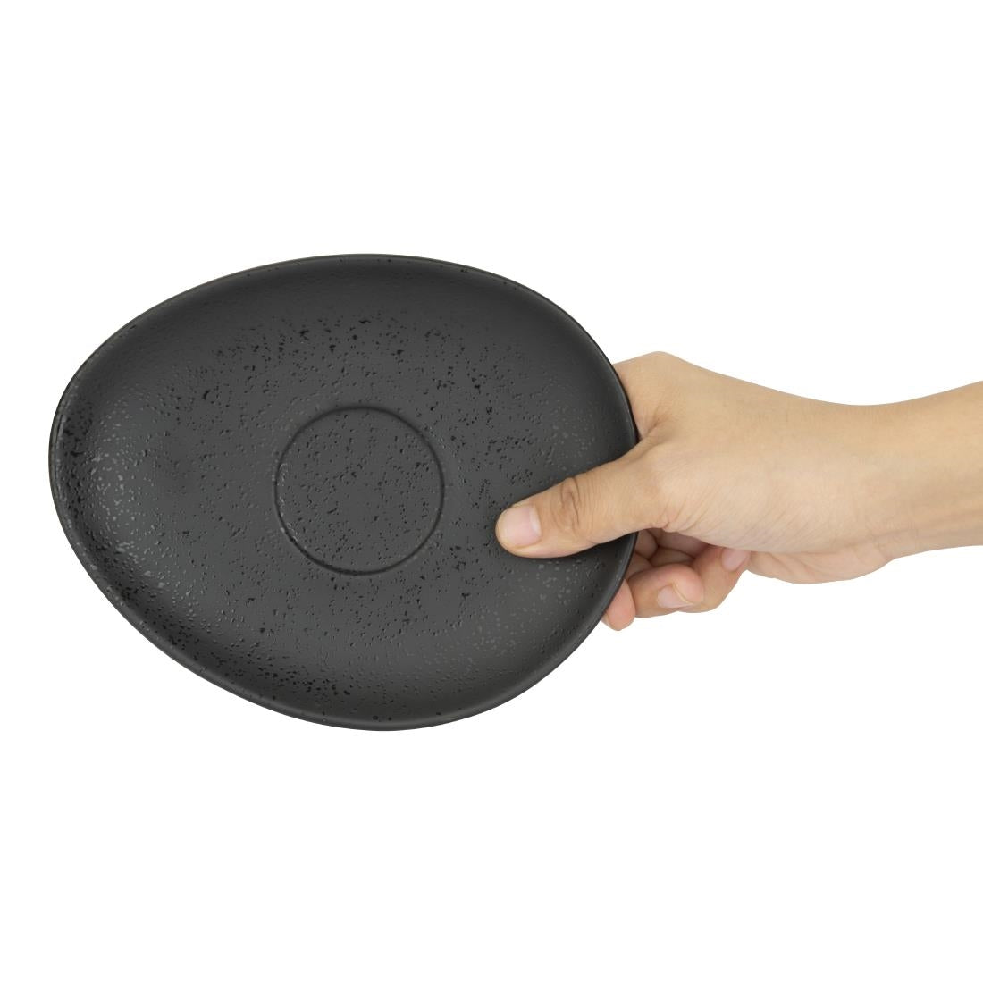Olympia Fusion Saucer (Fits DR098) - 150x118mm 6 1/4x 5" (6 Pack) • PAS-DR099