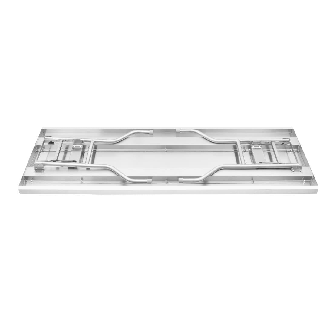Vogue Stainless Steel Folding Work Table 1830x760x780 (1830x760x780mm) • PAS-DR195