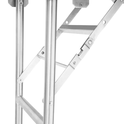 Vogue Stainless Steel Folding Work Table 1830x760x780 (1830x760x780mm) • PAS-DR195