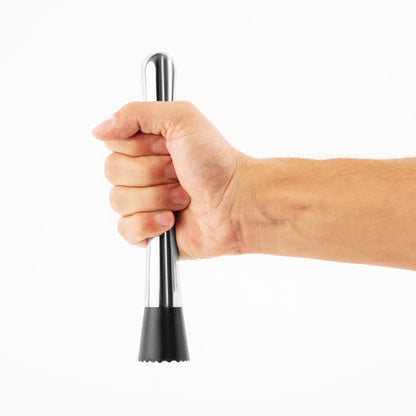 Olympia Cocktail Muddler (212(L)x34(Ø)mm. Stainless Steel) • PAS-DR592
