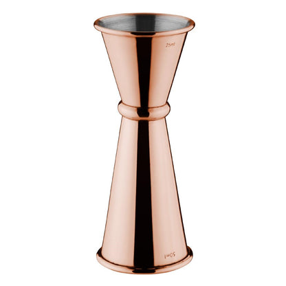 Olympia Banded Copper Jigger 25/50ml • PAS-DR606