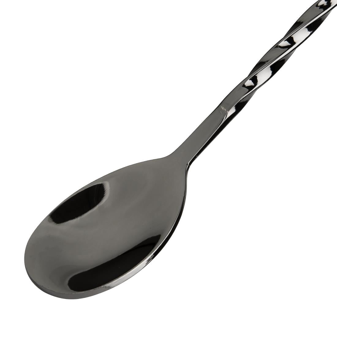 Olympia Cocktail Mixing Spoon Gunmetal • PAS-DR635