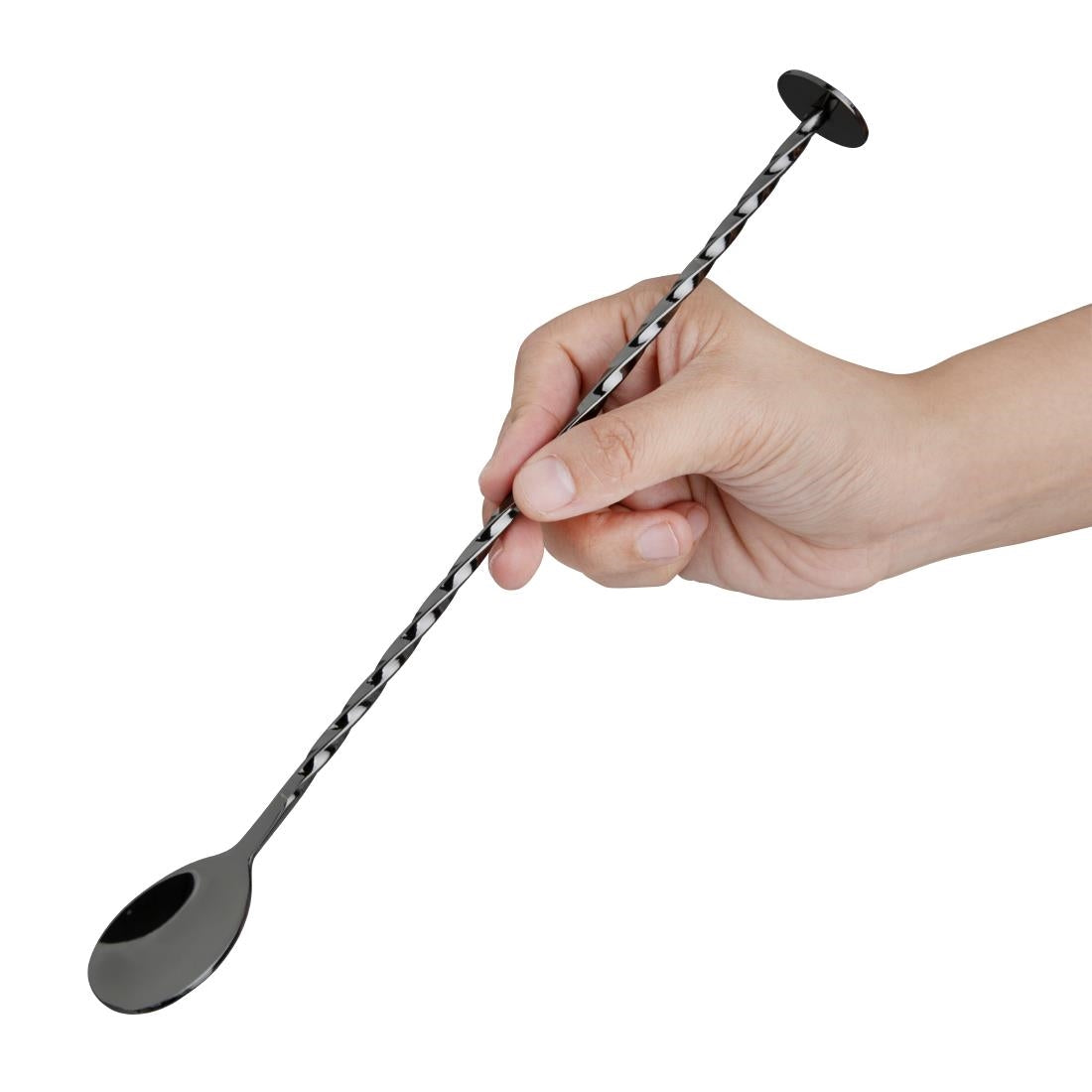 Olympia Cocktail Mixing Spoon Gunmetal • PAS-DR635