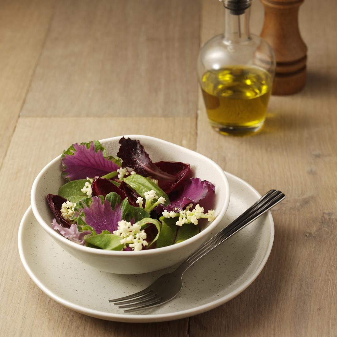 Olympia Chia Sand Plate - 270mm 10 1/2" (6 Pack) (270(Ø)mm | Pack Quantity: 6) • PAS-DR807