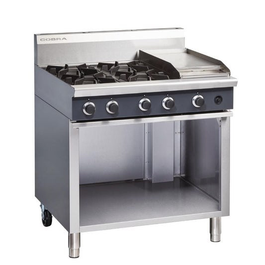 Cobra Gas Cooktop with 4x Burners and Griddle C6C • PAS-P_GR811