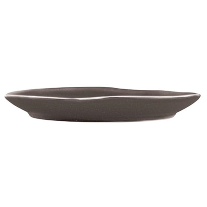 Olympia Chia Charcoal Plate - 200mm 8" (6 Pack) • PAS-DR815