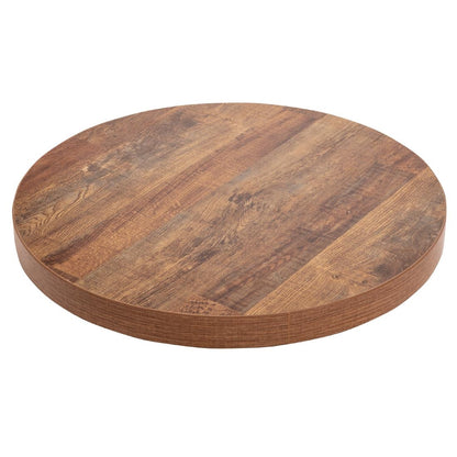 Bolero Pre-Drilled Round Table Top Urban Dark 600mm • PAS-DR822