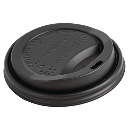 Fiesta Compostable Hot Cup Lids 340ml Pack of 1000 • PAS-DS053