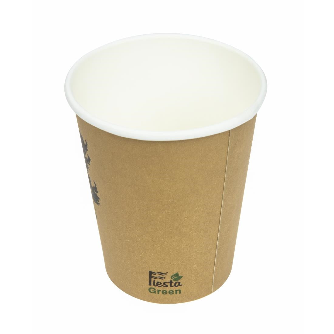 Fiesta Compostable Hot Cups Single Wall 225ml Pack of 50 • PAS-DS057