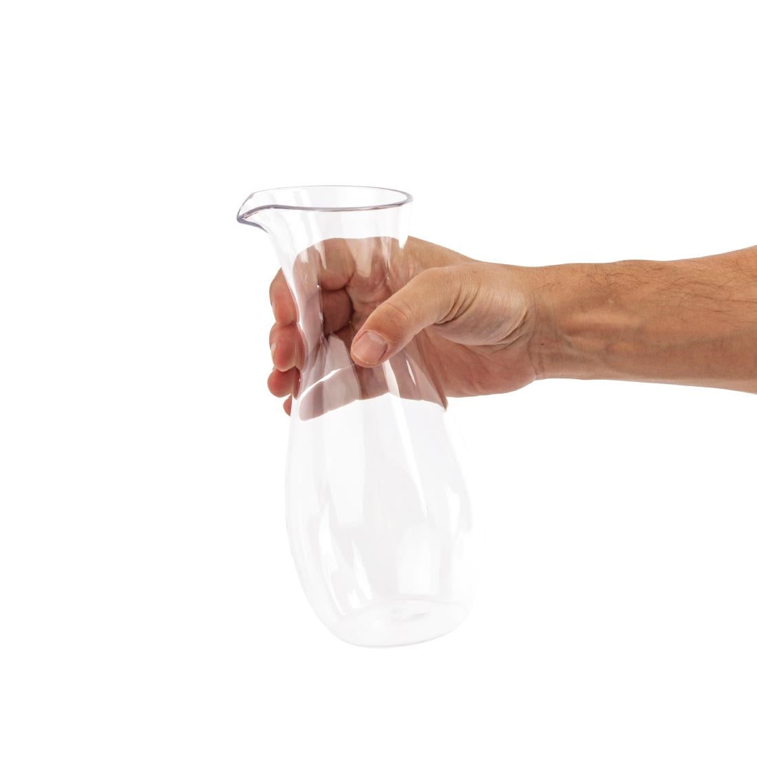 Olympia Kristallon Polycarbonate Carafe 1Ltr (6 Pack) (Pack of 6) • PAS-DS146