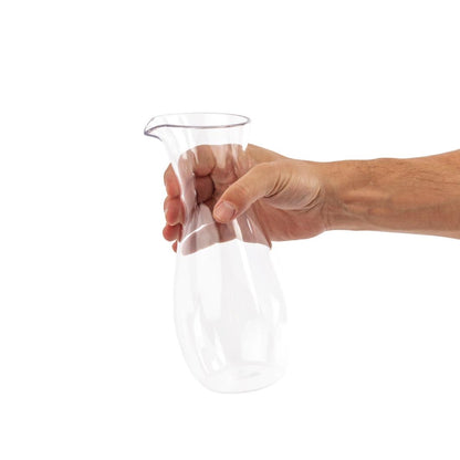 Olympia Kristallon Polycarbonate Carafe 1Ltr (6 Pack) (Pack of 6) • PAS-DS146