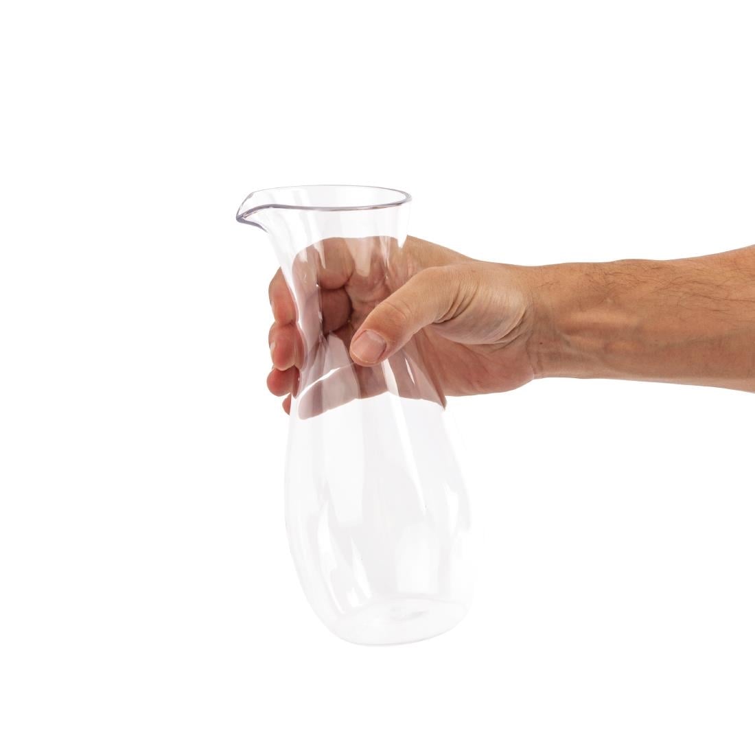 Olympia Kristallon Polycarbonate Carafe 1Ltr (6 Pack) • PAS-DS146