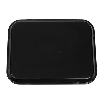 Cambro Epic Tread Non-Slip Rectangular Tray - Black - 270x350mm • PAS-DS516