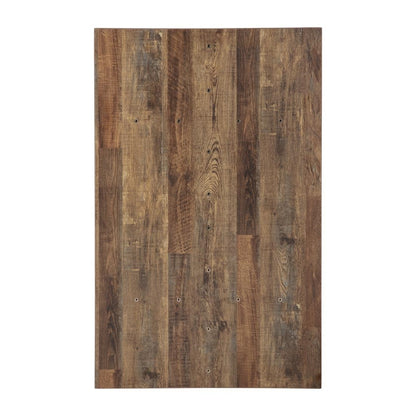 Bolero Pre-drilled Rectangular Table Top Urban Dark 1100x700mm • PAS-DT440