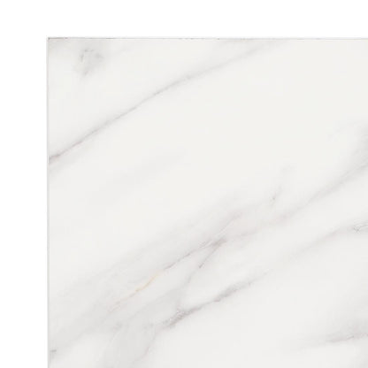 Bolero Pre-drilled Square Table Top Marble Effect 600mm • PAS-DT444