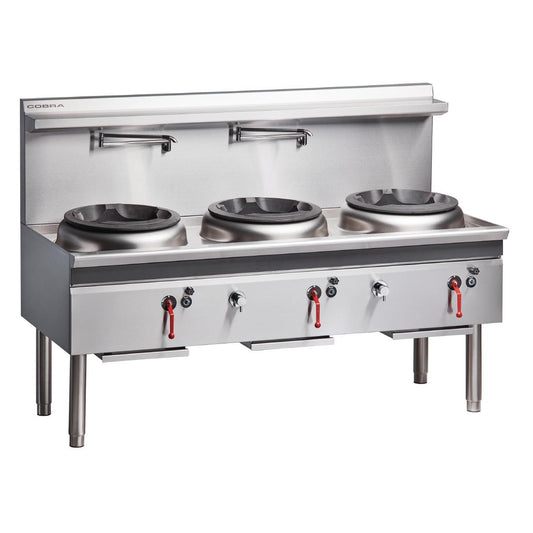 Cobra by Moffat Gas 3 Chimney Burner Waterless Wok CW3H • PAS-P_DT555